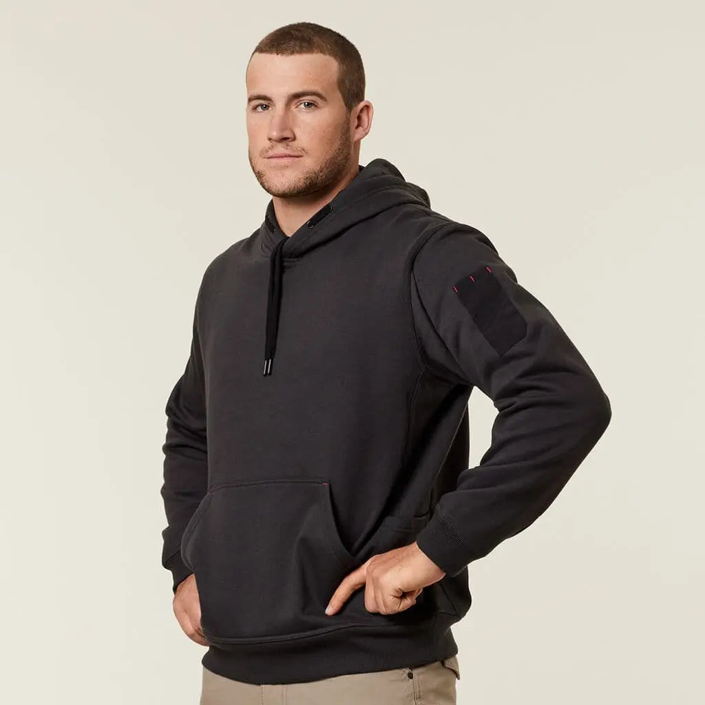 Hard Yakka Fleece Hoodie Y19326 Metro Workwear.